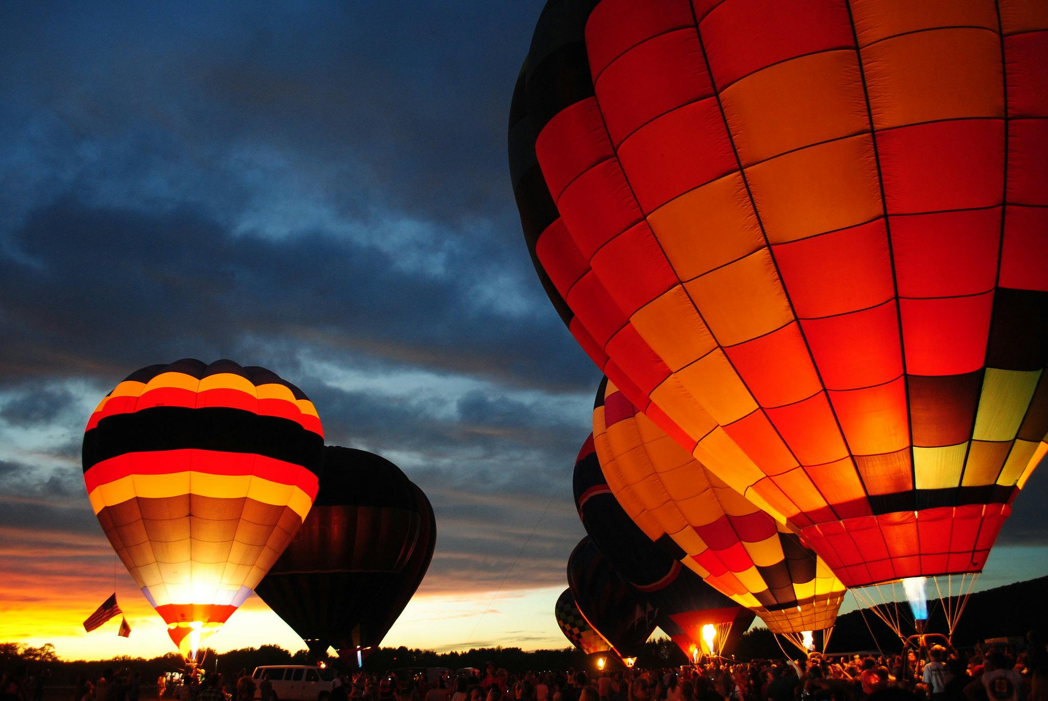 Moonlit Hot Air Balloon Rides